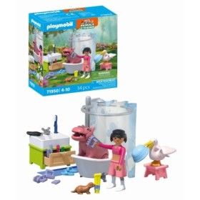 Playmobil - Jucarie de rol Distractia animalelor la baie Playmobil - 1